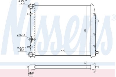 Radiateur, refroidissement du moteur