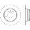 Disque de frein BDA233310 OPEN PARTS