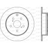 Disque de frein BDA234010 OPEN PARTS