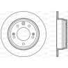 Disque de frein BDA240910 OPEN PARTS