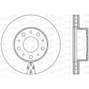 Disque de frein BDA243820 OPEN PARTS