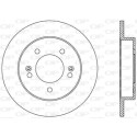 Disque de frein BDA256910 OPEN PARTS