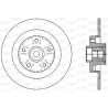 Disque de frein BDA260230 OPEN PARTS