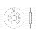 Disque de frein BDA260320 OPEN PARTS