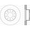 Disque de frein BDA280120 OPEN PARTS