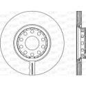 Disque de frein BDR192420 OPEN PARTS