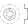 Disque de frein BDR202810 OPEN PARTS