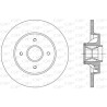 Disque de frein BDR238730 OPEN PARTS