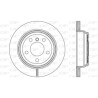 Disque de frein BDR262620 OPEN PARTS