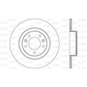 Disque de frein BDR265010 OPEN PARTS