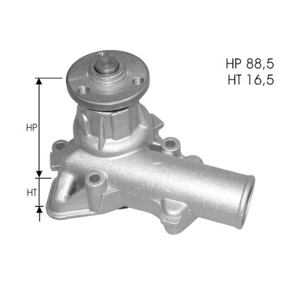 Pompe à eau, refroidissement du moteur ROS108FL RECOFICIAL