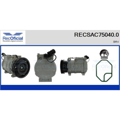 Compresseur, climatisation RECSAC750400 RECOFICIAL