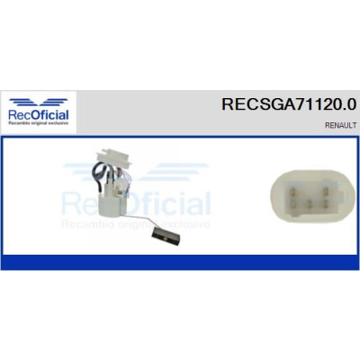 unité d'alimentation de carburant RECSGA711200 RECOFICIAL