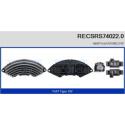 Résistance, pulseur d'air habitacle RECSRS740220 RECOFICIAL