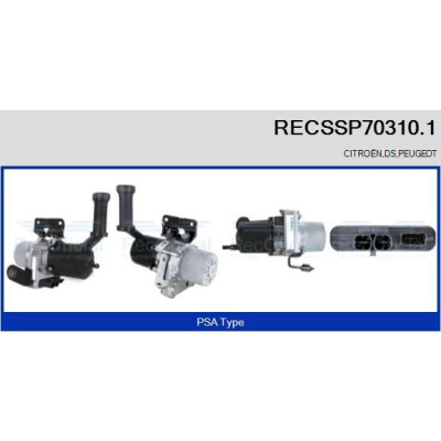 Pompe hydraulique, direction RECSSP703101 RECOFICIAL