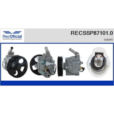 Pompe hydraulique, direction RECSSP871010 RECOFICIAL
