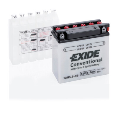 Batterie de démarrage 12N553B EXIDE
