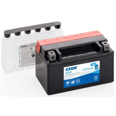 Batterie de démarrage ETX7ABS EXIDE
