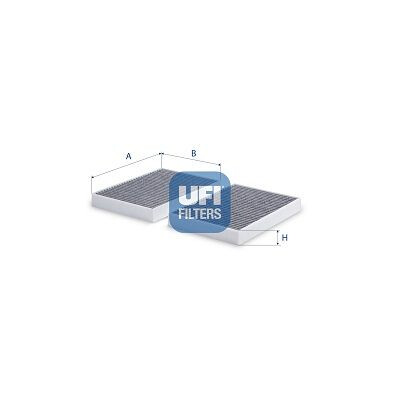 Filtre, air de l'habitacle 5437000 UFI