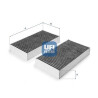 Filtre, air de l'habitacle 5439400 UFI
