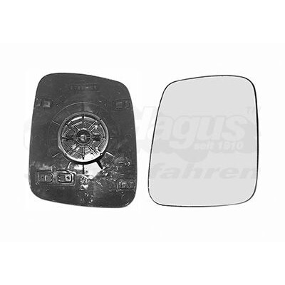 Verre de rétroviseur, rétroviseur extérieur 5874832 VANWEZEL