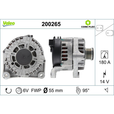 Alternateur 200265 VALEO