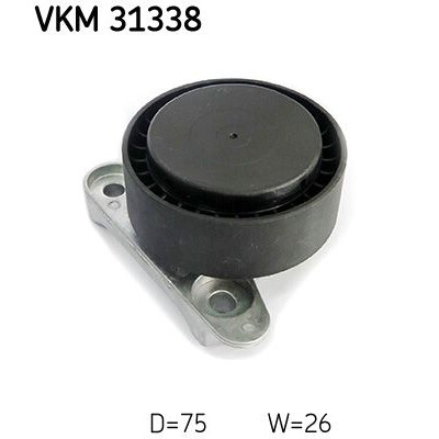 Tendeur de courroie, courroie trapézoïdale à nervures VKM31338 SKF