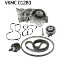 Pompe à eau + kit de courroie crantée VKMC01280 SKF