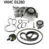 Pompe à eau + kit de courroie crantée VKMC01280 SKF