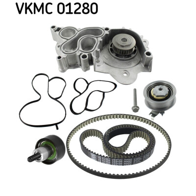 Pompe à eau + kit de courroie crantée VKMC01280 SKF