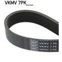Courroie trapézoïdale à nervures VKMV7PK1104 SKF