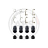 Kit d'accessoires, plaquette de frein à disque 0145Q A.B.S.