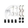 Kit d'accessoires, plaquette de frein à disque 0167Q A.B.S.