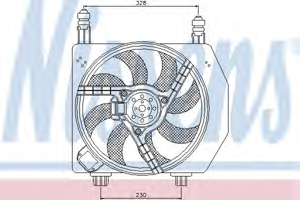 Ventilador, refrigeración del motor