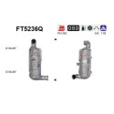 Filtre à particules / à suie, échappement FT5236Q AS