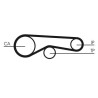 Kit de courroie crantée CT1239K2 CONTINENTAL CTAM
