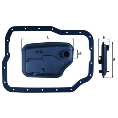 Filtre hydraulique, boîte automatique HX149D NAGARES