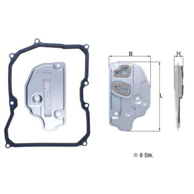 Filtre hydraulique, boîte automatique HX150KIT NAGARES