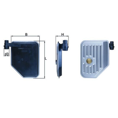 Filtre hydraulique, boîte automatique HX156 NAGARES