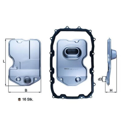 Filtre hydraulique, boîte automatique HX160KIT NAGARES