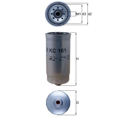 Filtre à carburant KC161 NAGARES