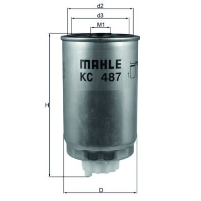 Filtre à carburant KC487 NAGARES