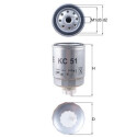 Filtre à carburant KC51 NAGARES