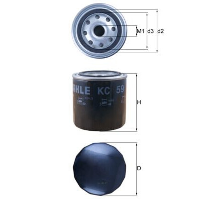 Filtre à carburant KC59 NAGARES