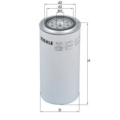 Filtre à carburant KC75 NAGARES