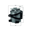 Filtre à carburant KLH4422 NAGARES