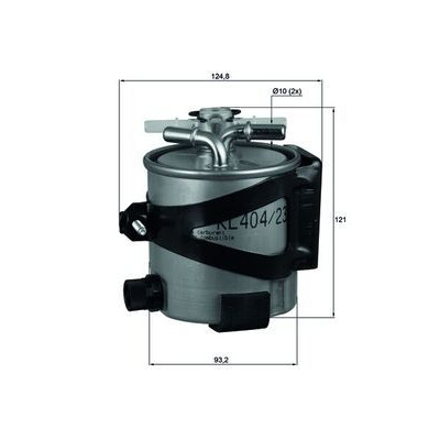 Filtre à carburant KLH4422 NAGARES