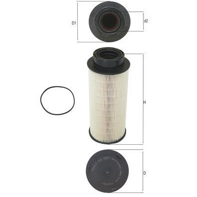 Filtre à carburant KX1821D NAGARES