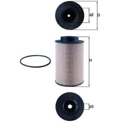 Filtre à carburant KX1911D NAGARES