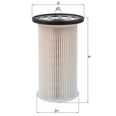 Filtre à carburant KX386 NAGARES